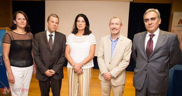 Susana Graúdo, António Martins, Maria Francisca Delerue, Daniel Ferro (presidente do Conselho de Administração do HGO) e Fernando Melo.
